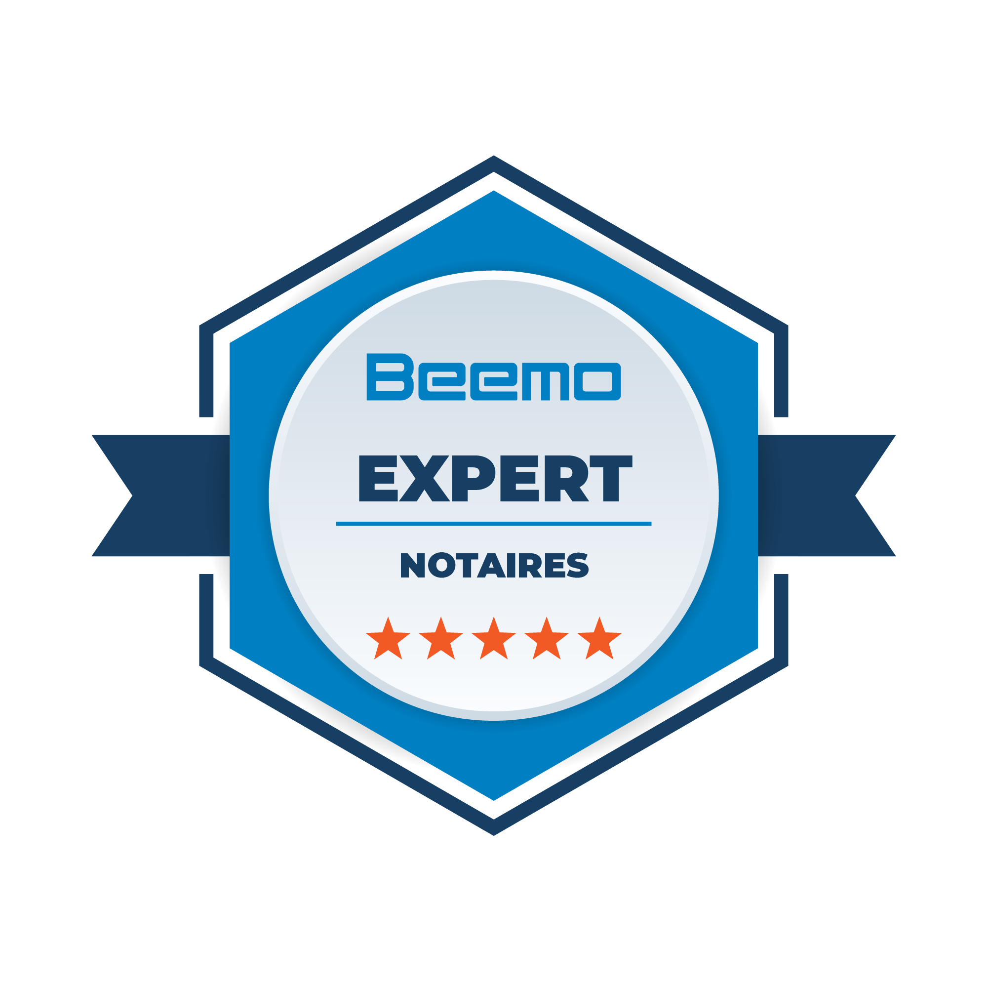Badge de la formation expert Notaires
